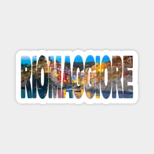 RIOMAGGIORE - Cinque Terre, Italy Evening Magnet