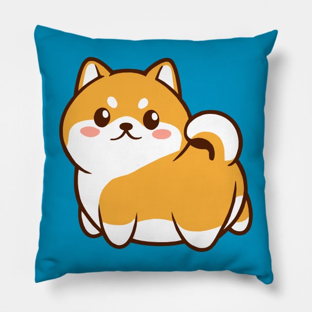 Kawaii Shibe 02 Pillow by GAz