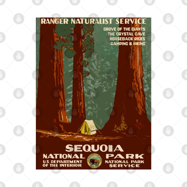 Sequoia National Park - Vintage Travel by Culturio