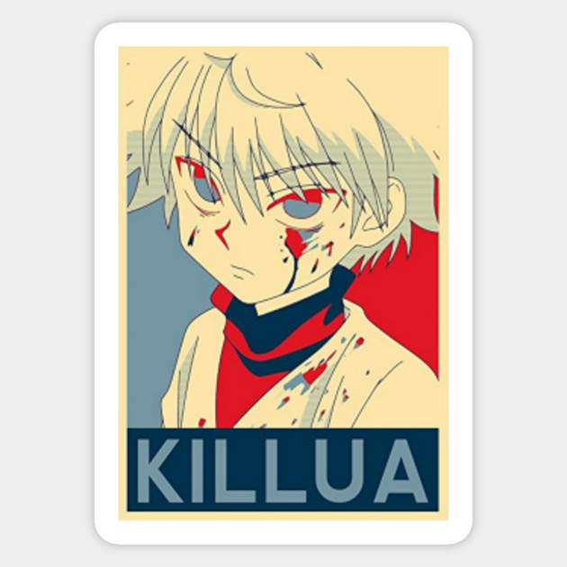 Hunter x Hunter Killua - Hunter X Hunter - Sticker TeePublic