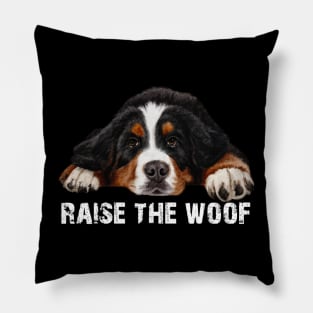 Bernese mountain dog Pillow