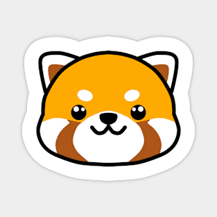 Kawaii red panda Magnet