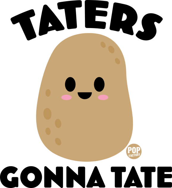 TATERS Kids T-Shirt by toddgoldmanart