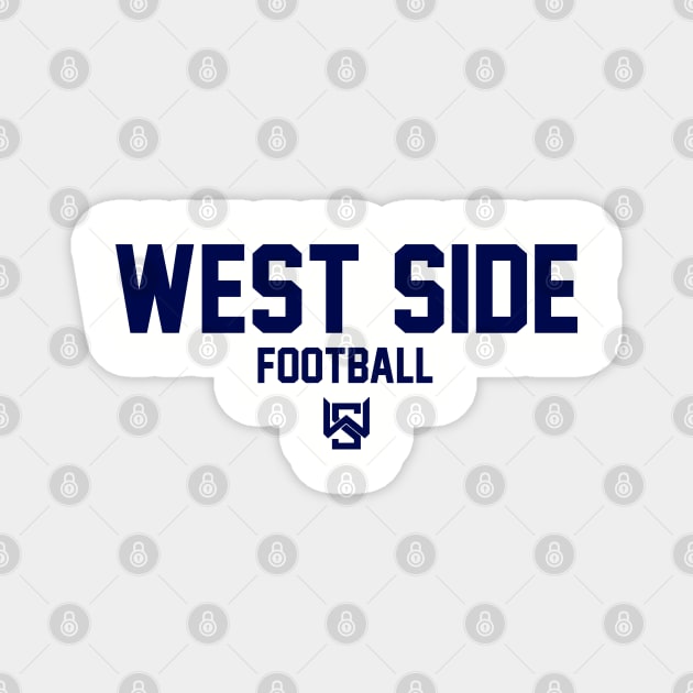 West Side Football Magnet by twothree