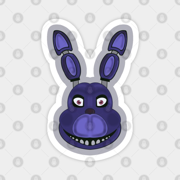 Bonnie Bunny Magnet by Theartiologist