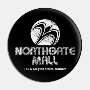 Northgate Mall in Durham, NC 70s Retro Style Logo Advertisement Pin