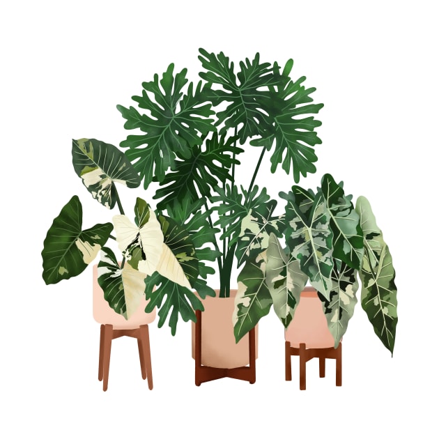 Potted Plants 10 by Gush Art Studio 1