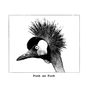 Punk as Fxck Bird T-Shirt