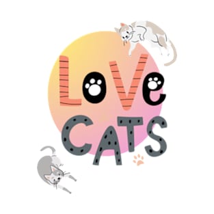 Love Cats | Cat Lover T-Shirt