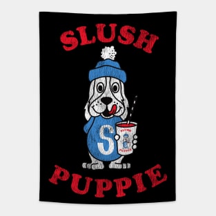 Slush Puppie 1970 Logo Worn Tapestry