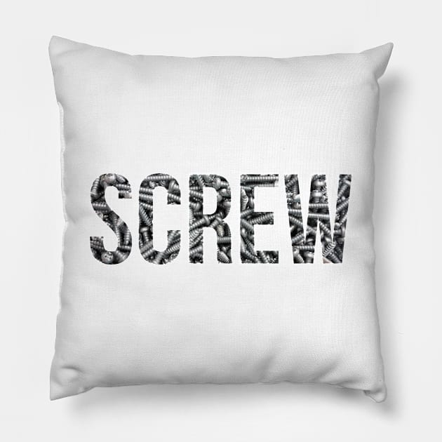 Screw Pillow by Belcordi