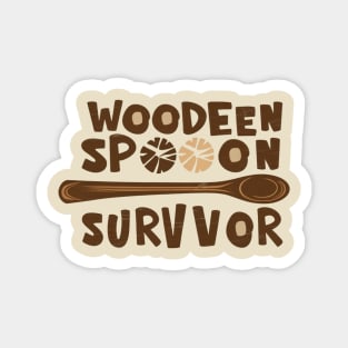 wooden spoon survivor Magnet