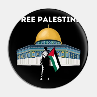 Free Palestine Pin