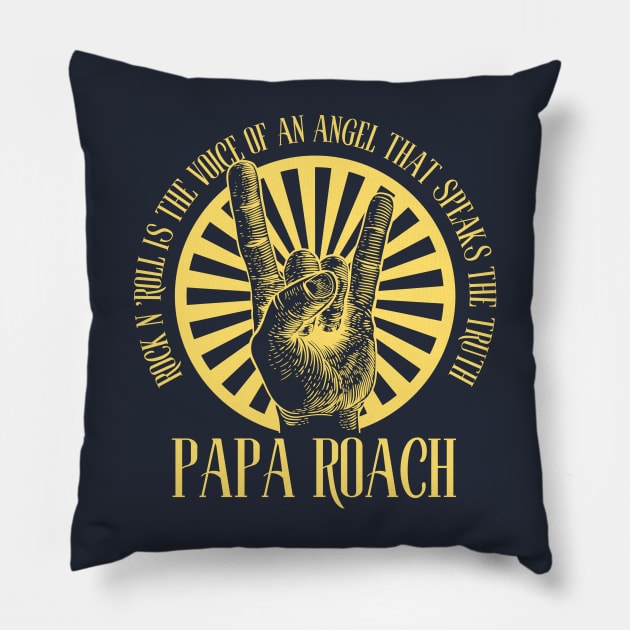 Papa Roach Pillow by aliencok