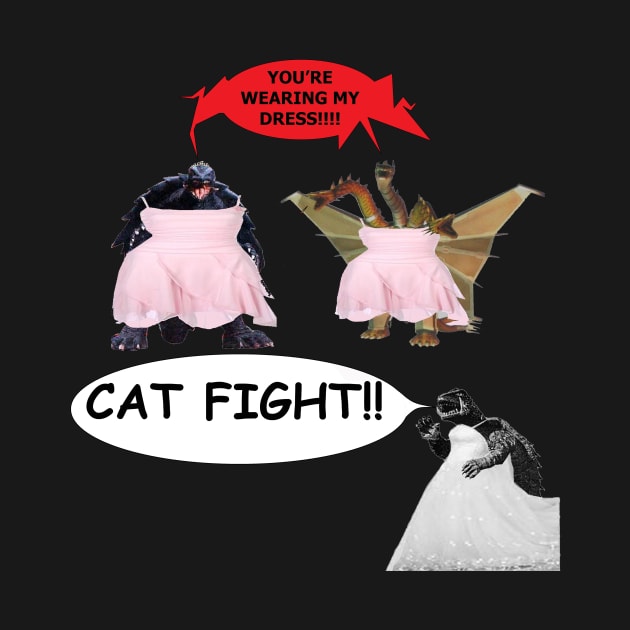 Cat fight at the Monster Ball by Senomar