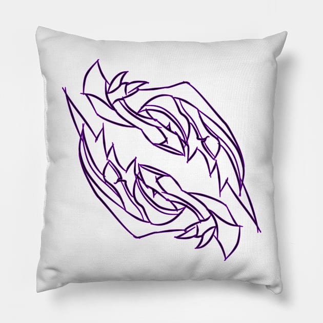 Kha'zix Claws Pillow by DeLyss-Iouz