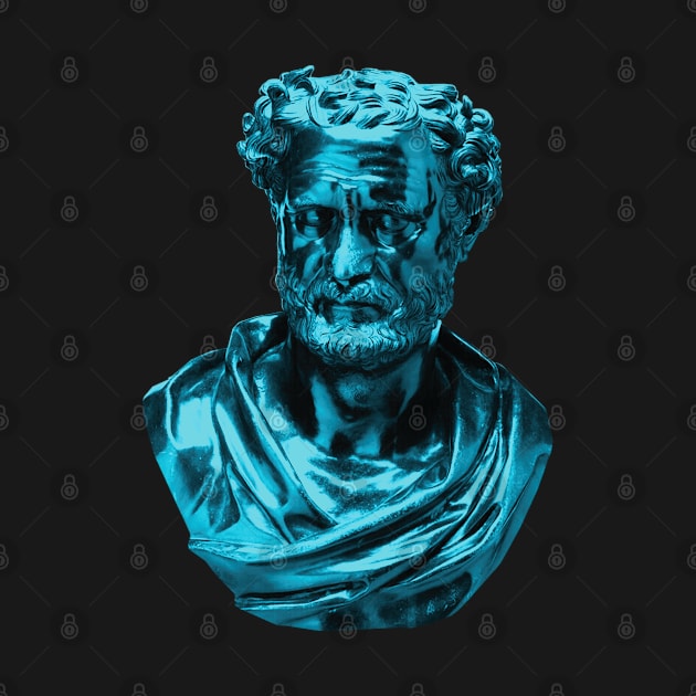 Trendy Stylish Bust of Heraclitus philosopher by Stefan Balaz Design