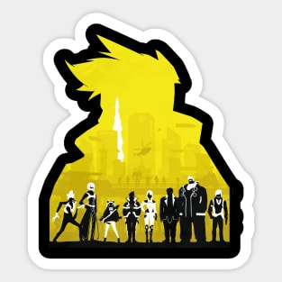 Characters Of Cyberpunk Edgerunners Anime Sticker for Sale by justwish