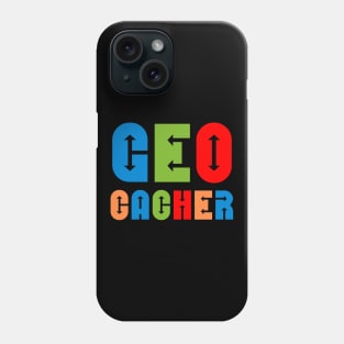 Colorful Geocacher Arrows Phone Case