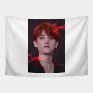 Red2 Baekhyun Tapestry