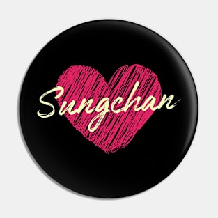 Sungchan Heart RIIZE Pin