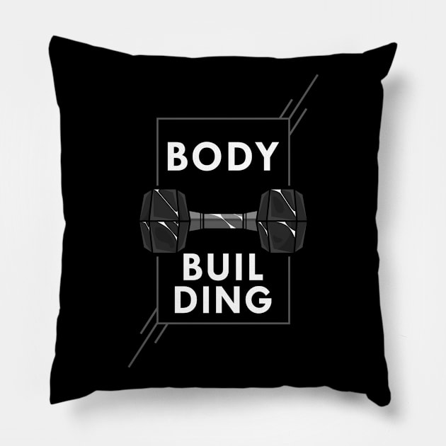 Bodybuilding Pillow by Markus Schnabel