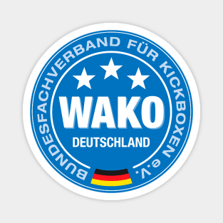 WAKO World Kickboxing Deutschland Magnet