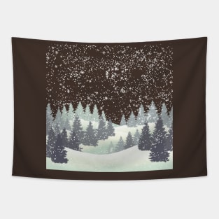 Winter Forest Tapestry