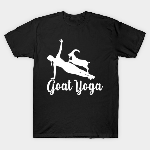 Cute Goat Yoga Womens Funny Quote Meme Saying Yoga Gift T