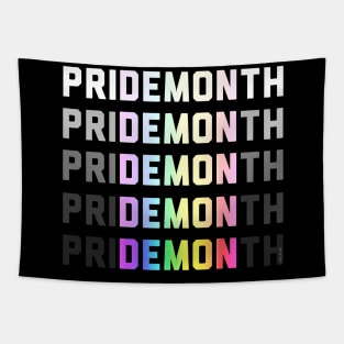 PriDEMONth Rainbow Legion Tapestry