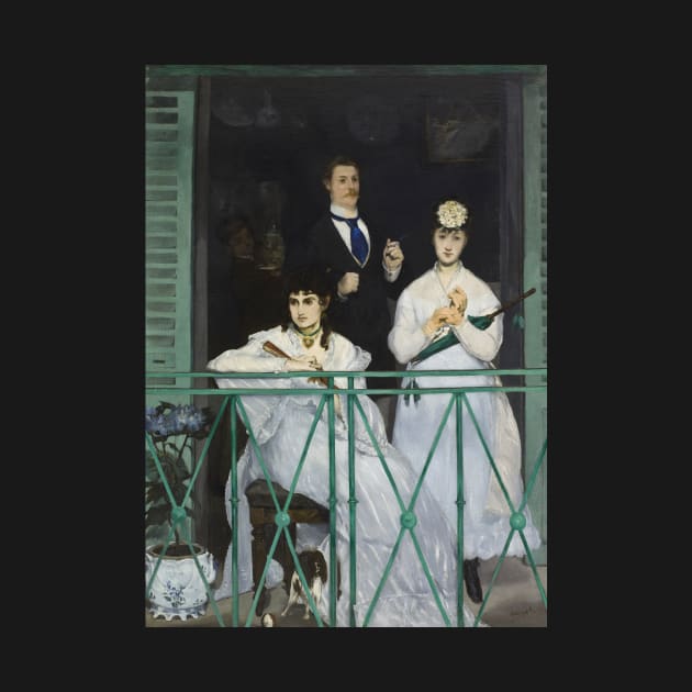 The Balcony by Edouard Manet by Classic Art Stall