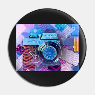 Camera clock, motif 4 Pin