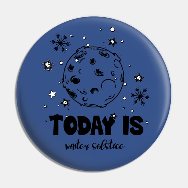 Hello Winter December 21 Winter Solstice Pin by Lilac Beetle