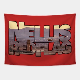 Nellis Red Flag Tapestry