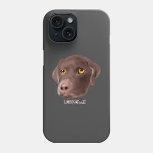 Brown Labrador Phone Case