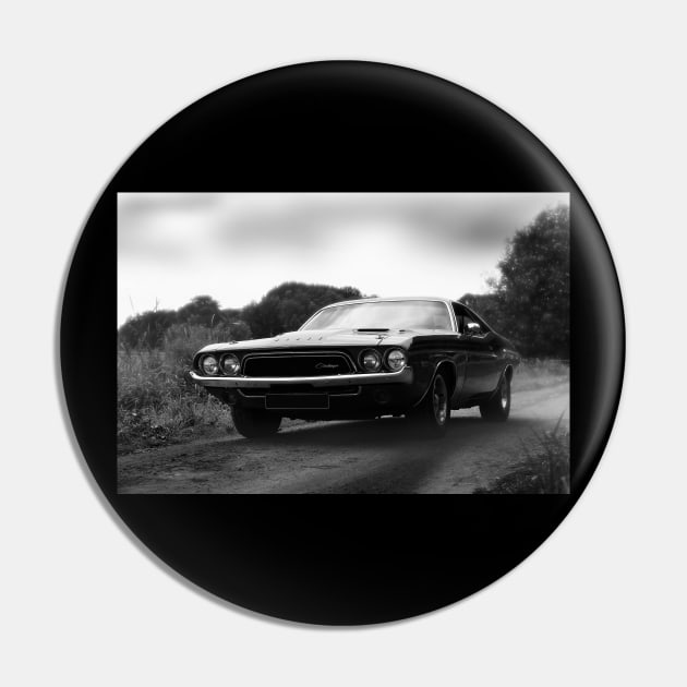 dodge challenger, classic car, black white Pin by hottehue