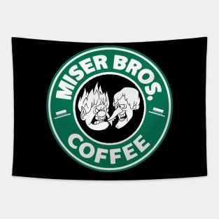 Miser Brothers Coffee Tapestry