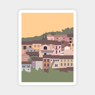 Bormes-les-Mimosas, Provence, South of France Magnet