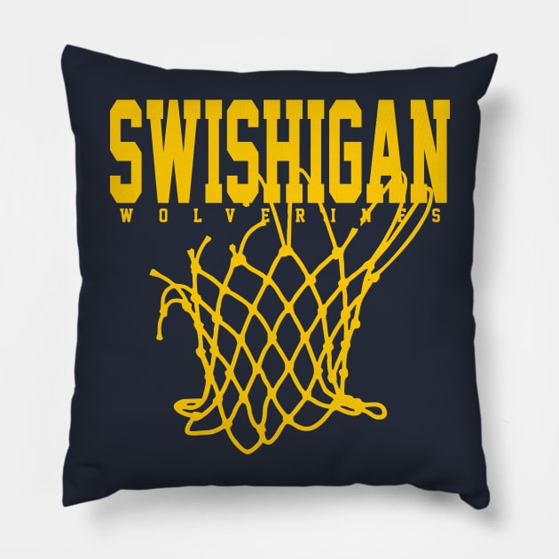 SWISHIGAN Pillow by YourLuckyTee