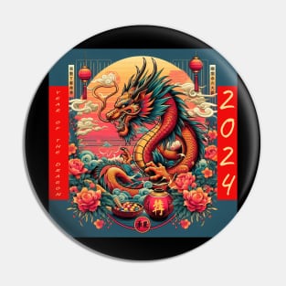 Year of the Dragon Pin