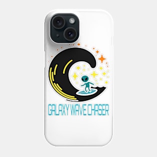 Stellar Surf Adventure: Space and Beyond Phone Case