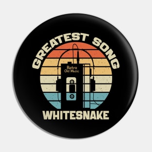 whitesnake - Retro Walkman - Style Pin