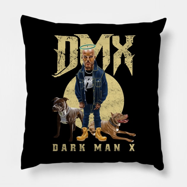 DMX OLD SCHOOL Pillow by delpionedan