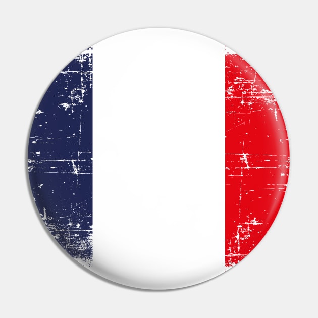 drapeau français, french flag | Tricolore, france flag | Distressed Flag Pin by stuartjsharples