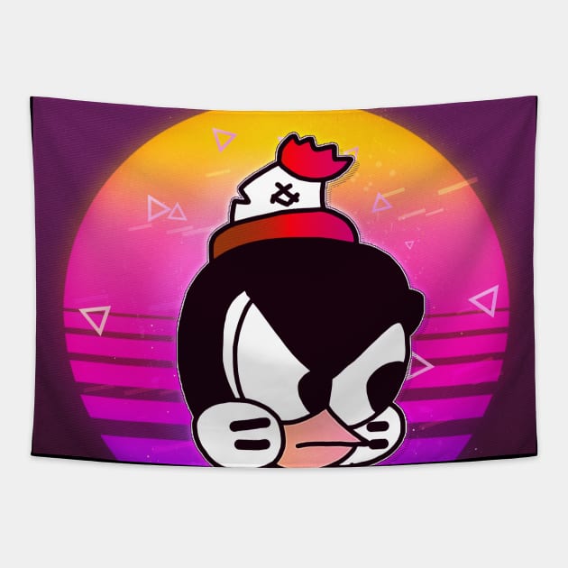 Chilly Willy Tapestry by Izdihaarr