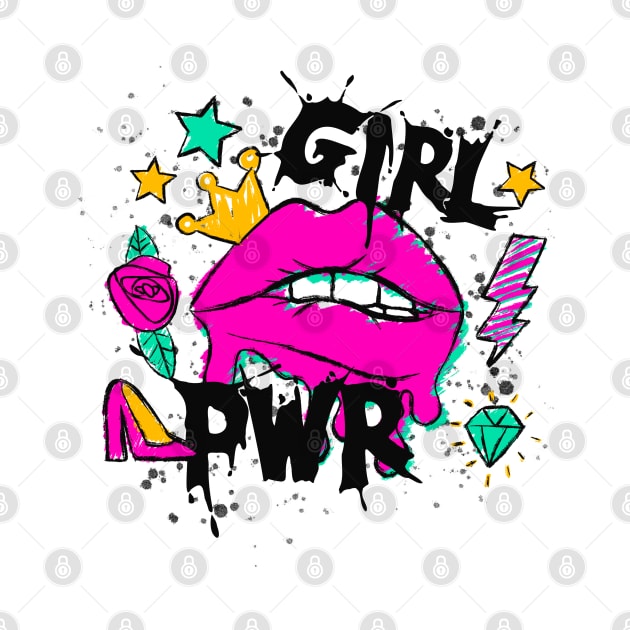 GIRL PWR by SillyBearDesign