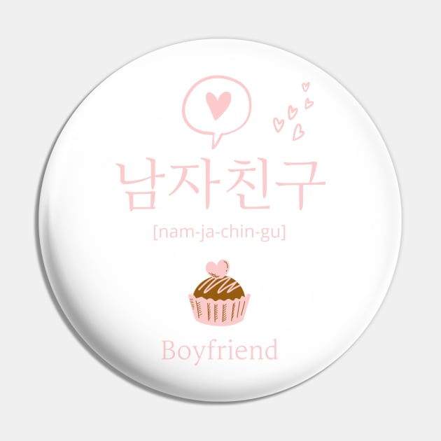 Boyfriend In Korean Pin by digital art go