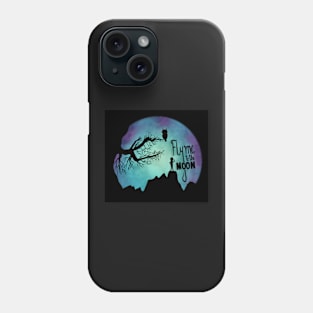 Fly me to the moon Phone Case