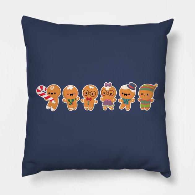 Ginger and Spice and Everything Nice! Pillow by FunUsualSuspects