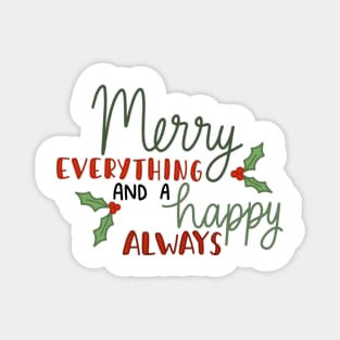 merry christmas Magnet